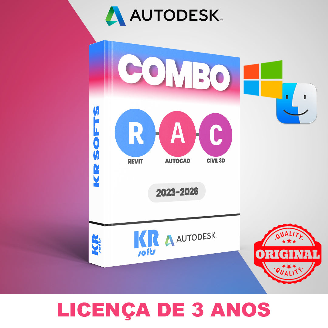 Combo Autodesk | Licença Original